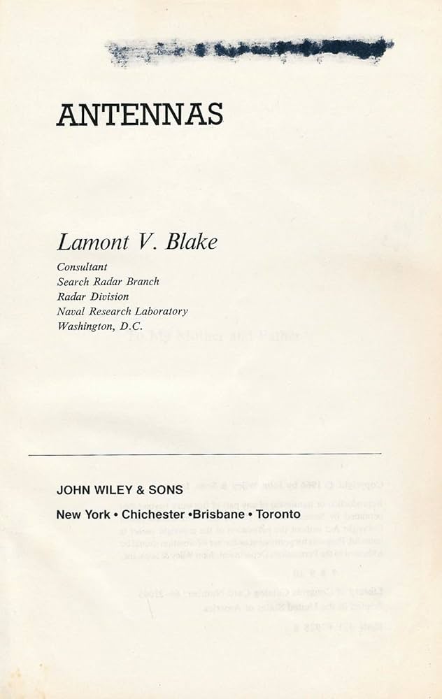 Amazon.co.jp: Antennas (Electronic Engineering Techniques S